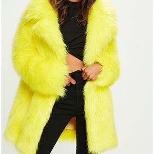 New Faux Fur Coat